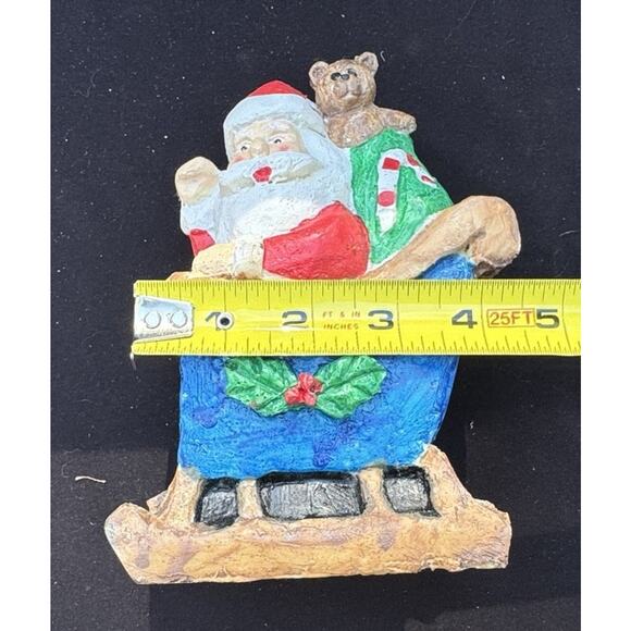 Vintage 1970’s Loomco Hermitage Pottery Limited Edition Santa In Sleigh -LO2 - Picture 4 of 7
